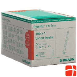 Braun Omnifix 100 Insulin 1ml Solo L 100 Stück