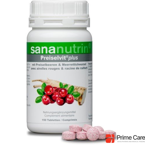 Sananutrin Preiselvit Plus Tabletten Dose 150 Stück buy online