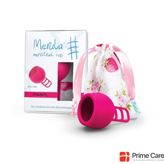 Merula Menstrual Cup One Size Strawberry buy online