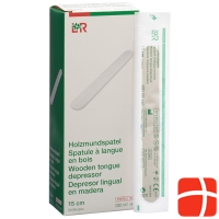 L&r Zungenspatel Holz Einzeln Steril Beutel 50 Stück