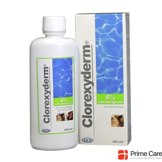 Clorexyderm Shampoo 4% Ad Us Vet. Flasche 250ml buy online