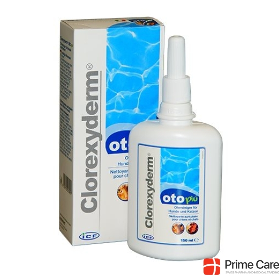 Clorexyderm Oto Piu Ohrreiniger Hunde Katze 150ml buy online