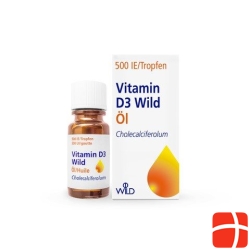 Vitamin D3 Wild Öl 500 Ie/tropfen 10ml