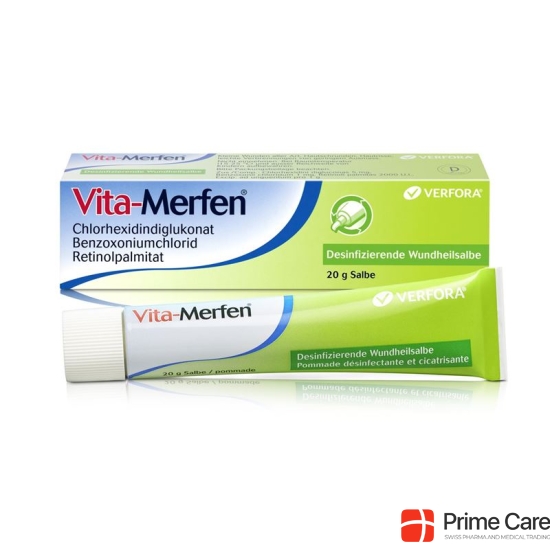 Vita-merfen Salbe Tube 40g buy online