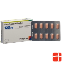 Fexofenadin Mepha Lactab 120mg 10 Stück