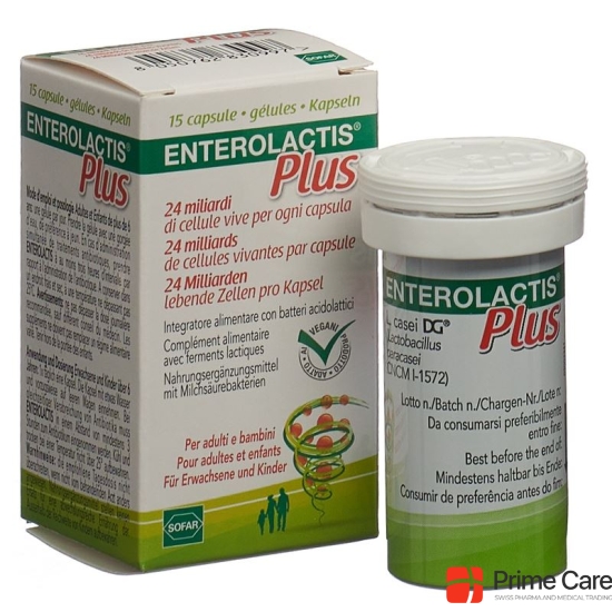 Enterolactis Plus Kaps 15 pcs