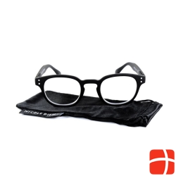 Nicole Diem reading glasses 3.50dpt Romeo BB Black