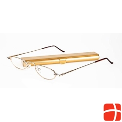 Nicole Diem Lesebrille Oslo Gold 1.0