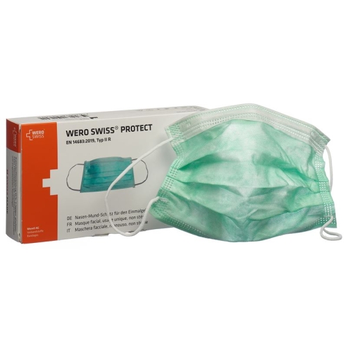 Wero Swiss Protect Type II R protective mask 50 pieces buy online