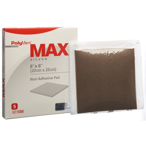 Polymem Max Silver Superabsorber 20.5x20.5cm 5 X buy online