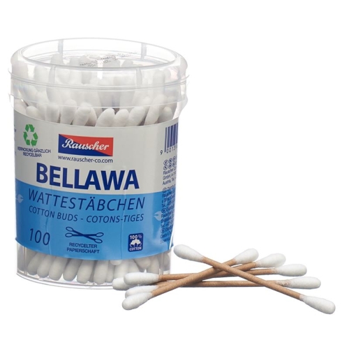 Bellawa Wattestäbchen Runddose 160 Stück buy online