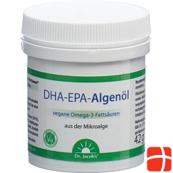 Dr. Jacob's Dha-epa-algenoel Kapseln Dose 60 Stück