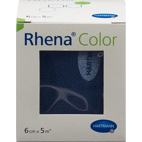 Rhena Color Elastic Bandages 6cmx5m Blue buy online