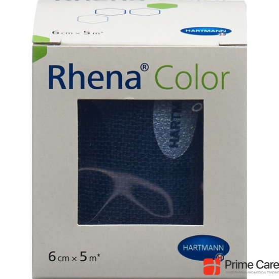 Rhena Color Elastic Bandages 6cmx5m Blue buy online