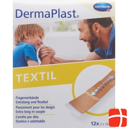 Dermaplast Textil 12 Fingerverbandpflaster