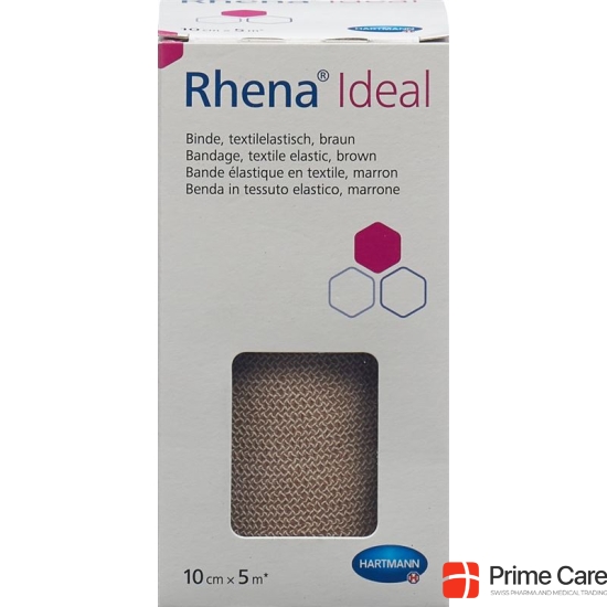 Rhena Ideal Elastische Binde 10cmx5m Hautfarbig Neu buy online