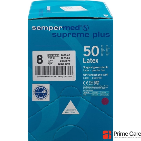 Sempermed Supreme Plus Op Handschu 8 St 50 Paar buy online