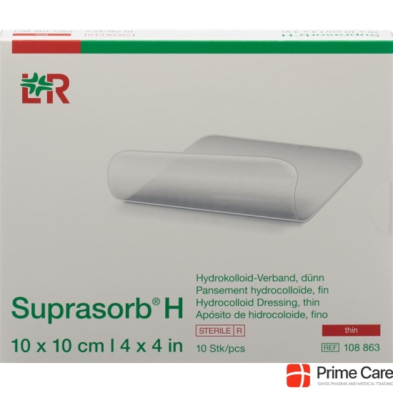 Suprasorb H Duenn 10x10cm 10 Stück buy online