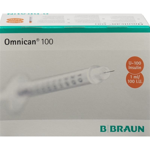 Omnican Insulin 100 1ml 0.3x8mm G30 Einz 100 X buy online