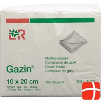 Gazin Faltkompressen 10x20cm 12-fach 17-fädig O Rk 100 Stück