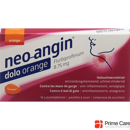 Neo-angin Dolo Lutschtabletten 8.75mg 16 Stück buy online