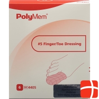 PolyMem finger / toe association XXL No.5 6 pcs