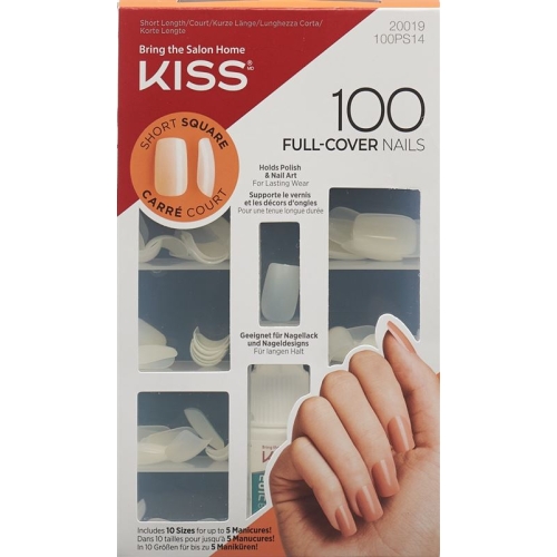 Kiss French Manicure Short Square buy online