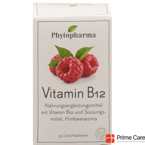 Phytopharma Vitamin B12 Lutschtabletten Dose 30 Stück buy online