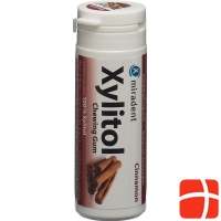 Miradent Xylitol Zahnpflege Kaugummi Zimt 30 Stück