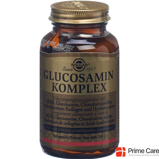 Solgar Glucosamin Komplex Tabletten Flasche 60 Stück buy online