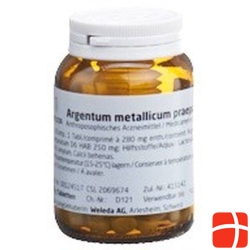 Weleda Argentum Metallicum Praep Tabletten D 6 50g