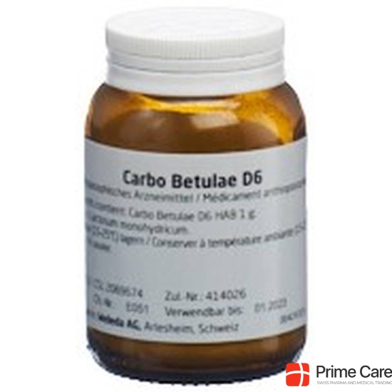 Weleda Carbo Betulae Trit D 6 50g buy online