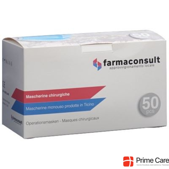 Farmaconsult Einweg-Medizinmaske Typ Iir Bl 30 Stück buy online