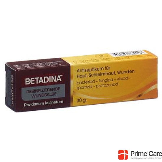 Betadina Desinfizierende Wundsalbe 10mg/g 30g buy online