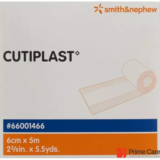 Cutiplast Wundverband 6cmx5m Vlies Weiss buy online