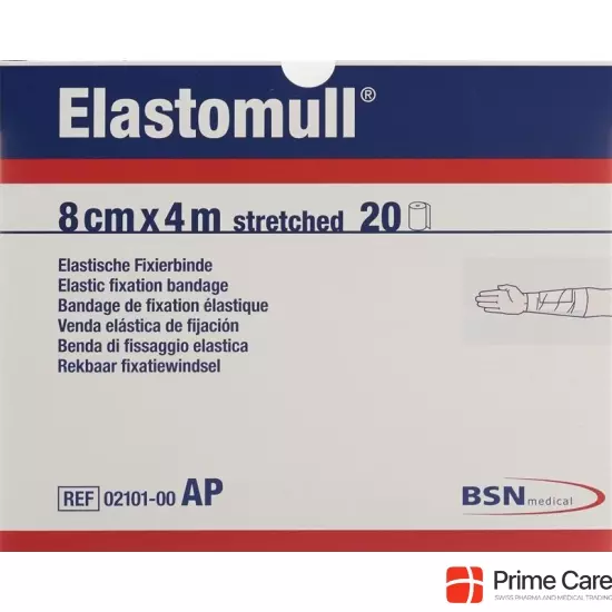 Elastomull Gazebinde Weiss 4mx8cm 20 Stück buy online