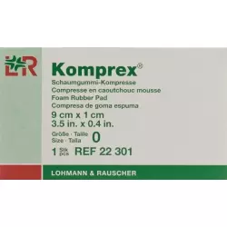 Komprex Schaumgummi Kompressen 9cm x 1cm