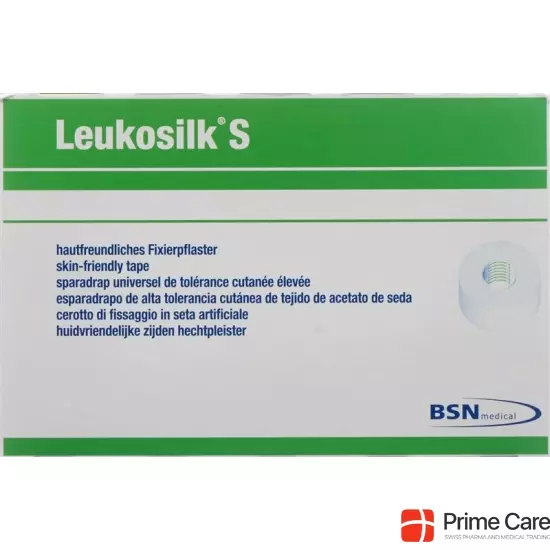 Leukosilk S Heftpflaster 9.2mx5cm Weiss 6 Stück buy online