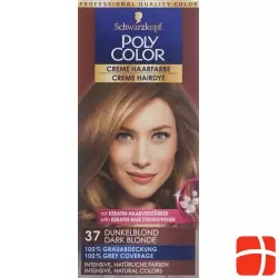 Polycolor Creme Haarfarbe 37 Dunkelblond 90ml