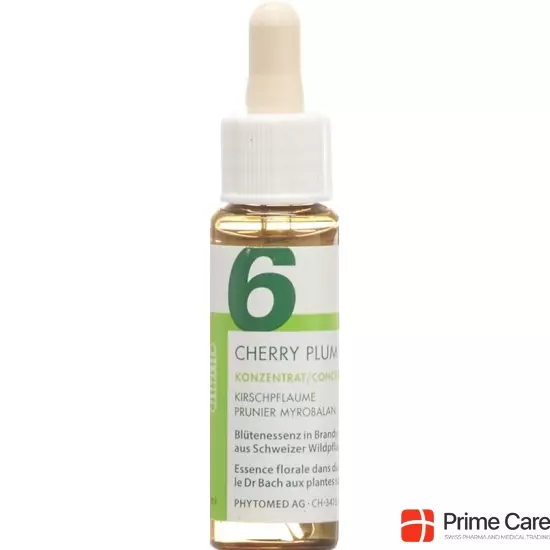 Phytomed Bachblüten No6 Kirschpflaume Flasche 10ml buy online