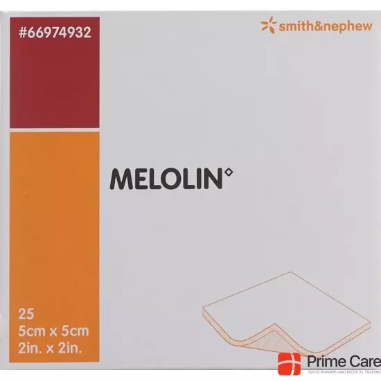 Melolin Wundkompressen 5x5cm Steril 25 Beutel buy online