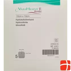 VariHesive E Border Hydrokolloidverband 10x10 / 14x14cm 5 Stück