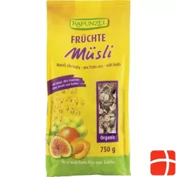 Rapunzel Früchte Müesli Beutel 750g