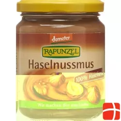 Rapunzel Haselnussmus Glas 250g