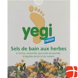 Yegi Relax Kräuter Fussbadesalz 4 Beutel à 50g