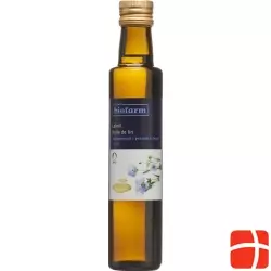 Biofarm Leinöl Knospe Flasche 2.5dl