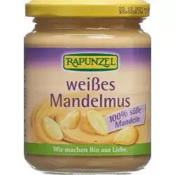 Rapunzel Mandelmus Weiss Bio Glas 250g