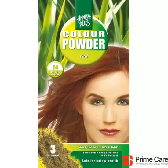 Henna Plus Color Powder 54 Rot 100g buy online