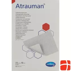 Atrauman Salbenkompressen 7.5x10cm Steril 50 Stück