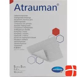 Atrauman Salbenkompressen 5x5cm Steril 10 Stück